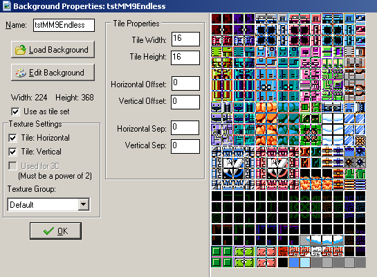Megamix Tileset Example